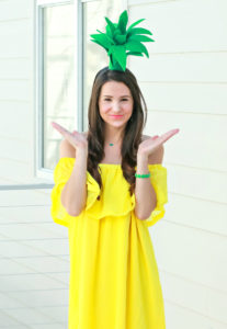 diy pineapple costume - Save Money On Halloween Costumes