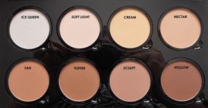 NYX Highlight and Contour Pro Palette shades - Top 5 Contouring Makeup Products