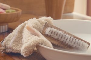 wash brushes 1538156694 updraft pre smush original - How To Clean Makeup Brushes