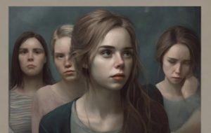 How to Rebuild a Female Friendship After a Falling Out? 3 create an image that shows social anxiety in women that is realistic 1 e1701987983926 - How to Rebuild a Female Friendship After a Falling Out?