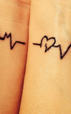 hearttattoos - Best Friend Tattoos for Females: Celebrating Friendship with Ink