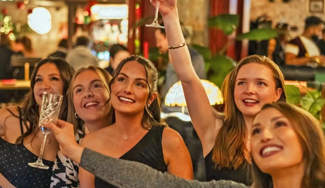 Women friends in Dublin