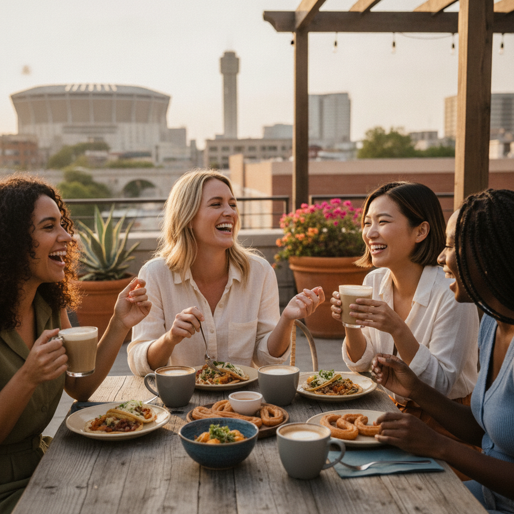 Women friends in San Antonio