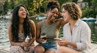 Women friends in Sydney