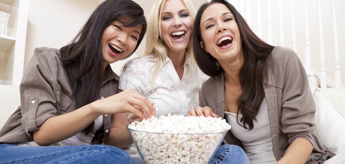 Women enjoying time together through Girlfriend Social