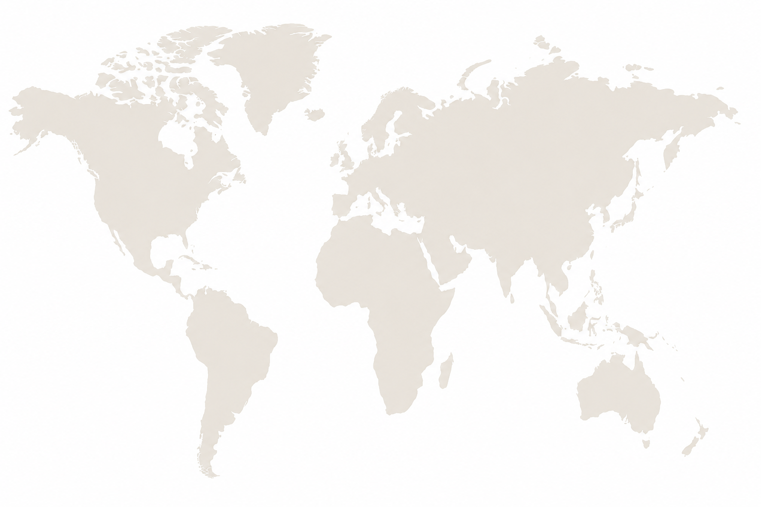 World map showing global Girlfriend Social member locations